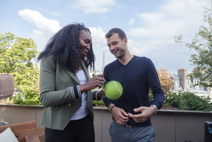 Venus Williams & Grigor Dimitrov