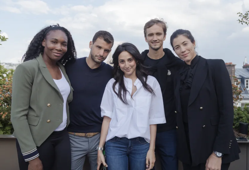 Venus Williams, Grigor Dimitrov, Daniil Medvedev, Garbiñe Muguruza